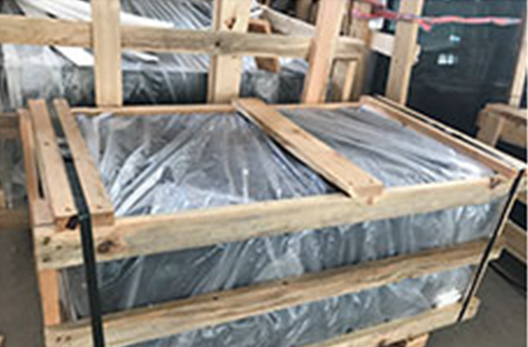 Fire resistant glass factory packing and shiping