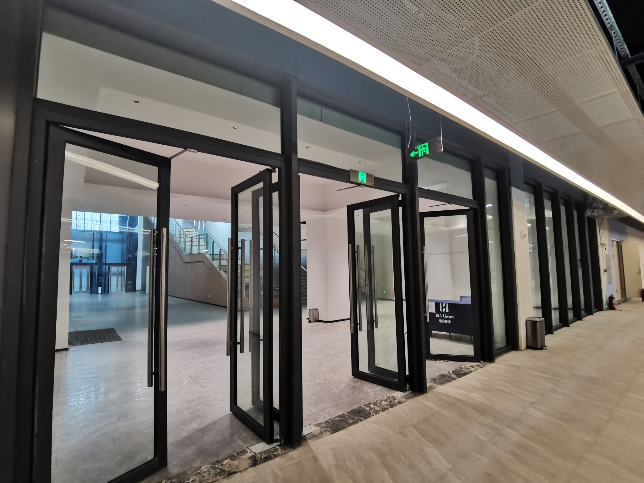 fire rated glass door