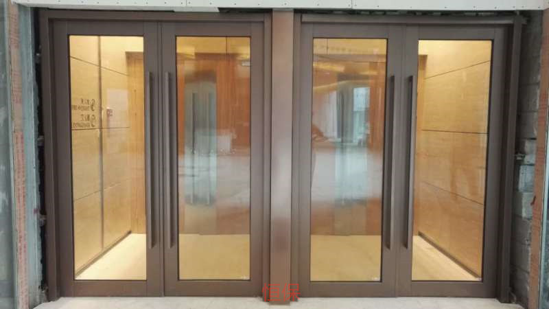Fire resistant door